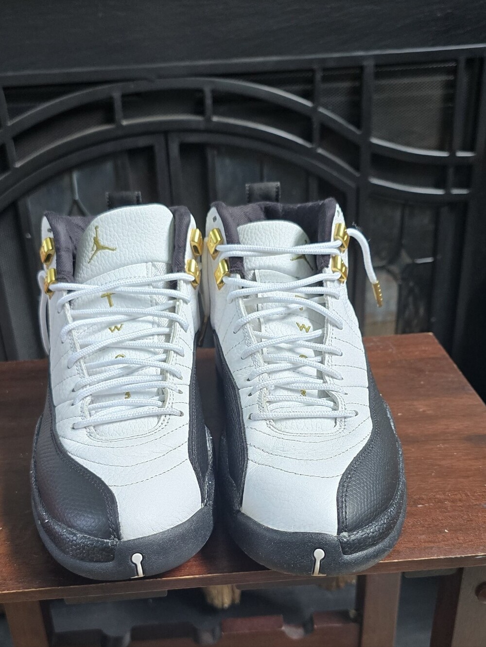 Nike Air Jordan's 12 Retro Men's White Royalty Sneakers CT8013-170